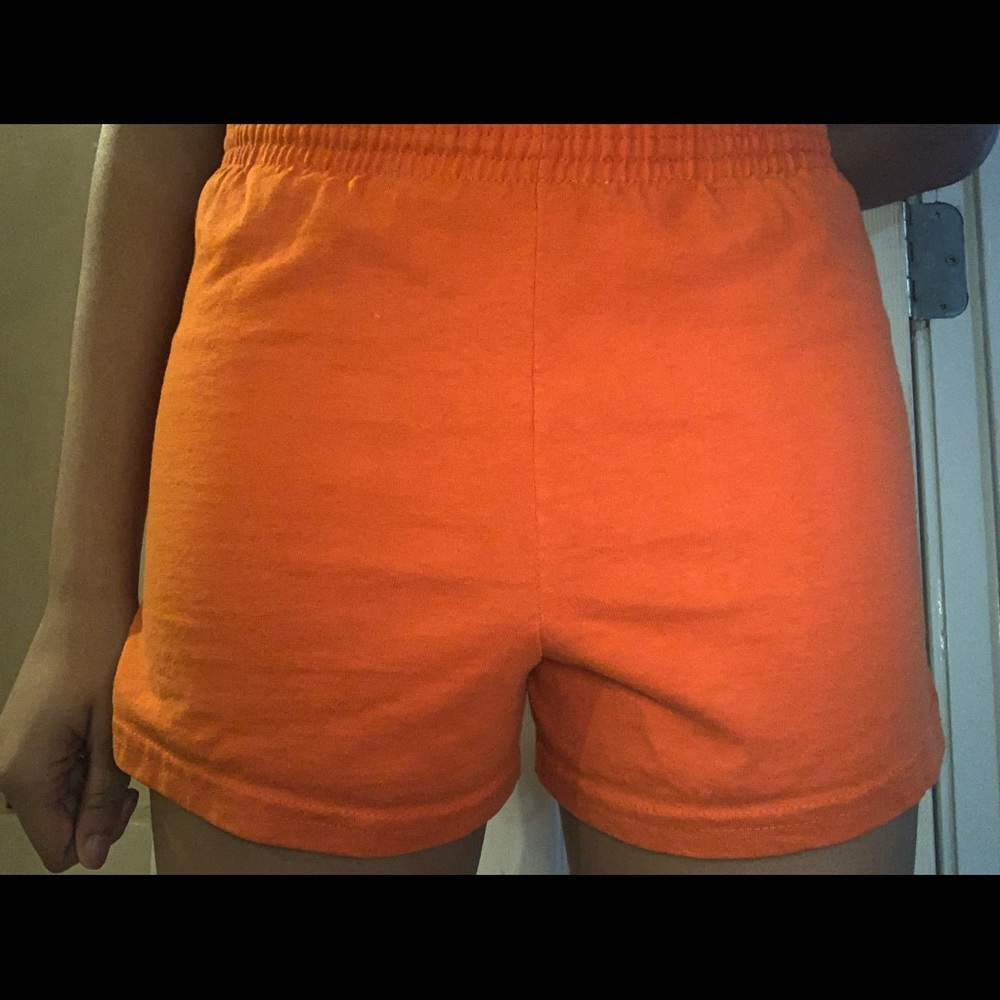 Orange Cheer Shorts